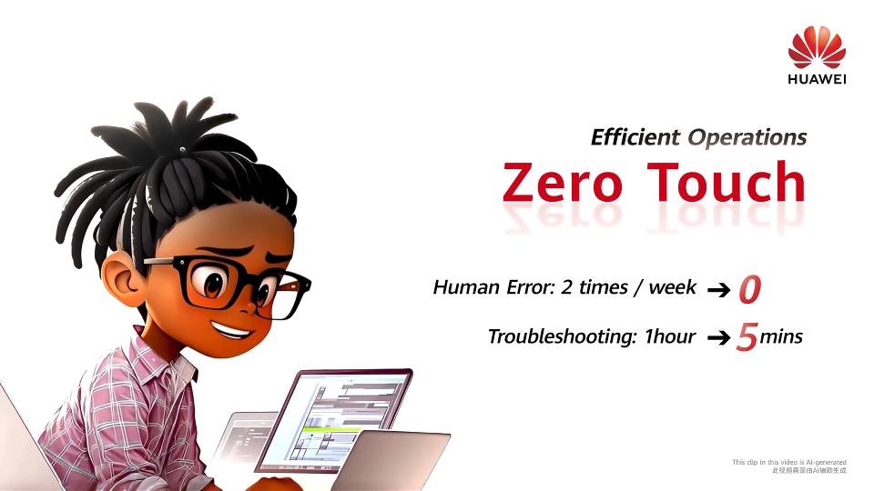 Efficient Operations Zero Touch:One-click Maintenance Issue Resolved!